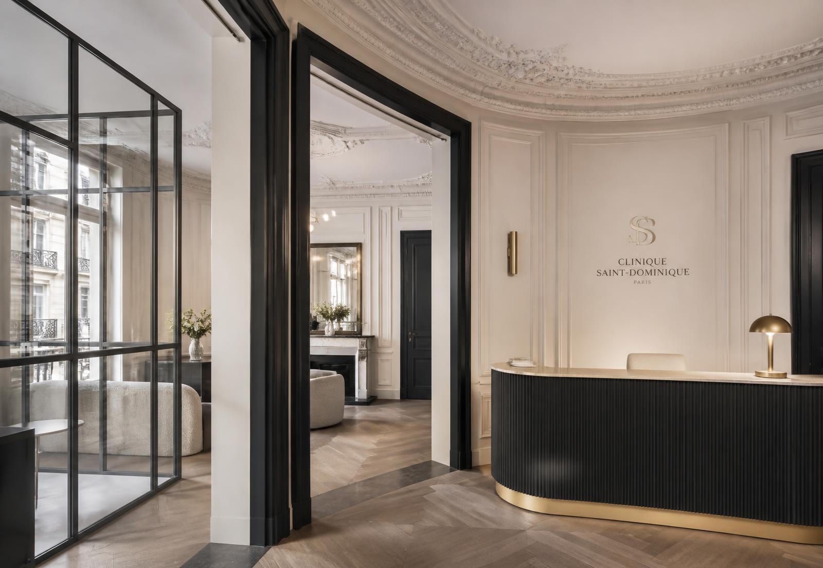 Clinique haut de gamme aménagée par INTERENOVATIONS à Paris